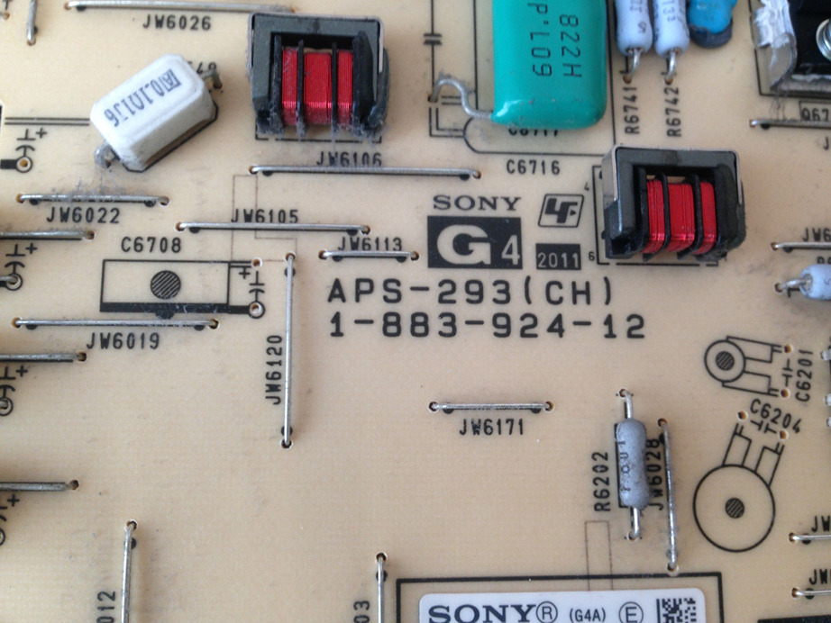 SONY 40\" KDL-40HX723 LED TV POWER SUPPLY(1-883-924-12)APS-293(CH